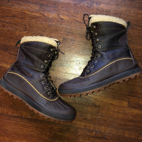 Nike Other - Nike Winter Boot Brown Leather, waterproof